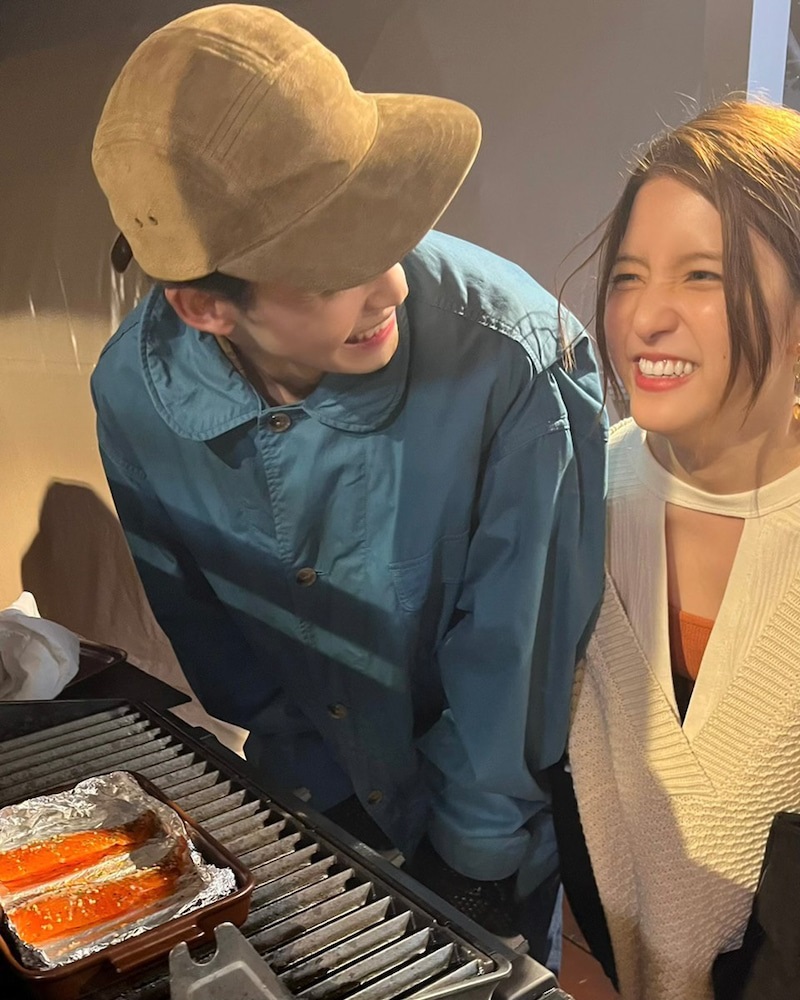 圭祐×海荷「私たち結婚しました」オフィシャルブログより