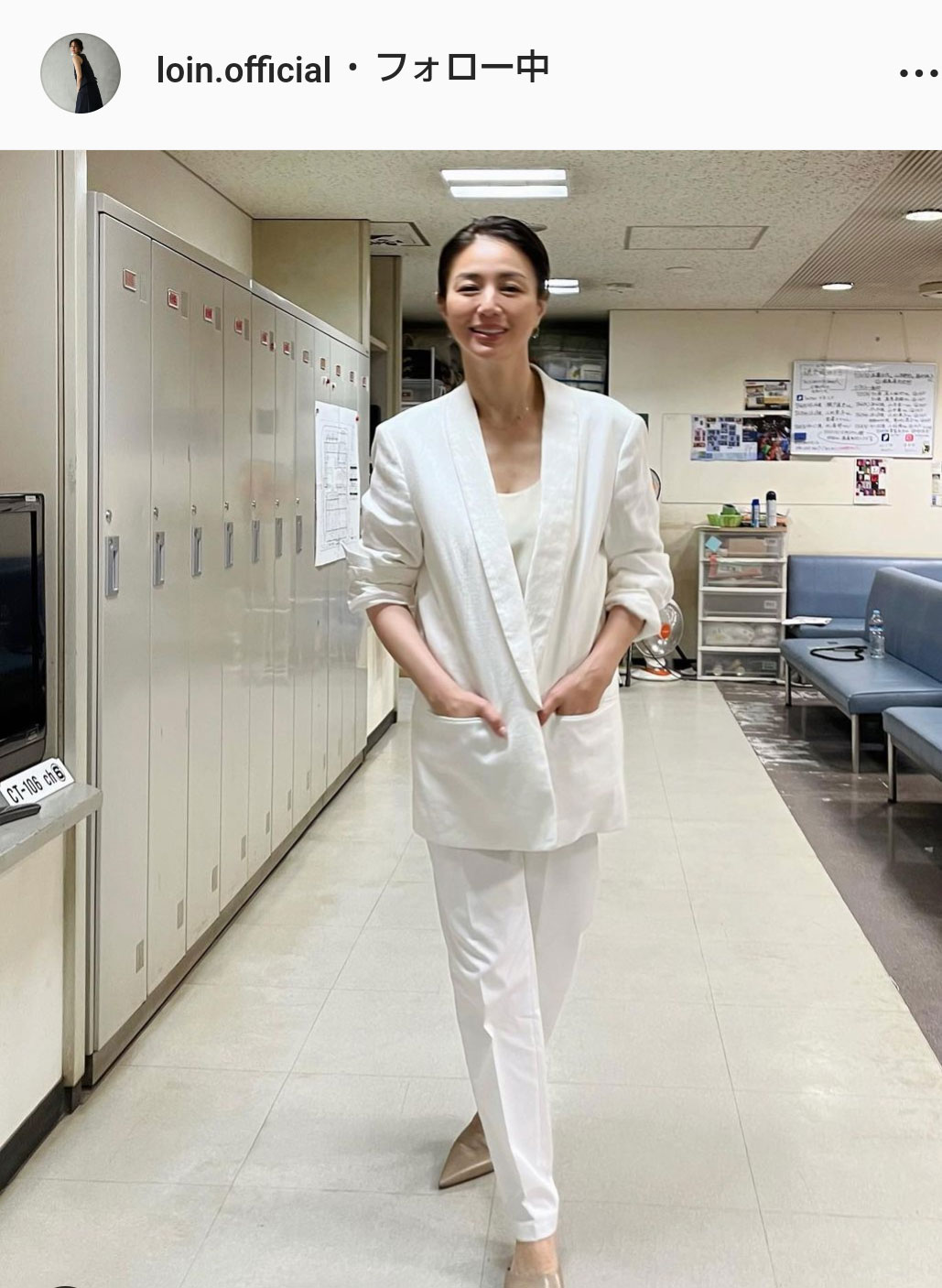 井川遥のインスタグラムより