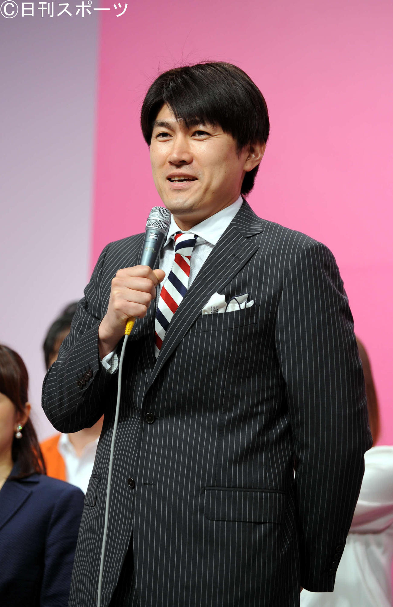 日本テレビの藤井貴彦アナウンサー（10年3月）