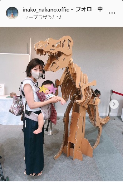 中野美奈子のインスタグラムより