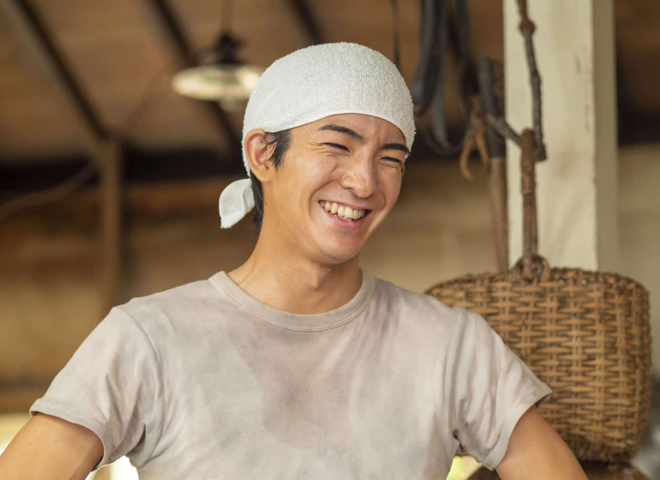 連続テレビ小説「ちむどんどん」で砂川智を演じる前田公輝
