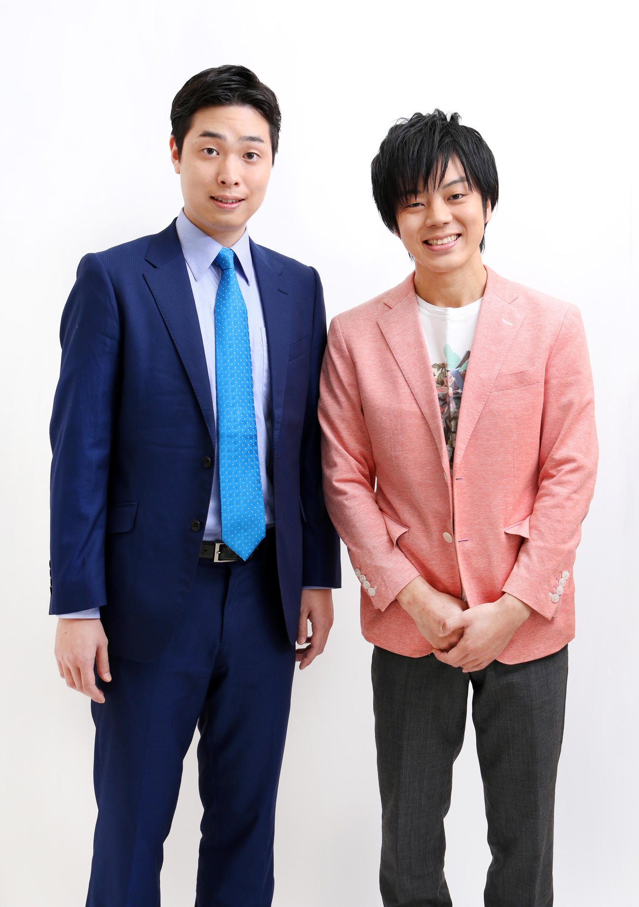ストレッチーズの福島敏貴（左）と高木貫太