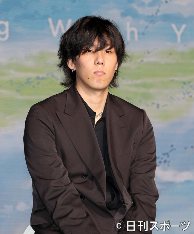 RADWIMPSの野田洋次郎（19年7月2日撮影）