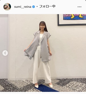 鷲見玲奈インスタグラムより