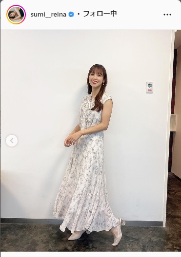 鷲見玲奈インスタグラムより