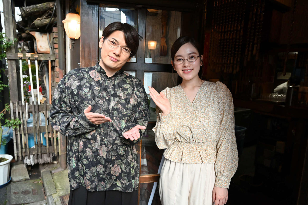 BSテレ東のドラマ「イケメン共よメシを喰え」の第6話にゲスト出演する崎山つばさと筧美和子