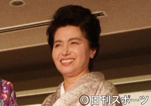 市田ひろみさん（96年2月撮影）