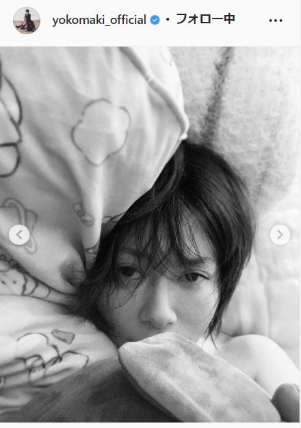 真木よう子のインスタグラムより