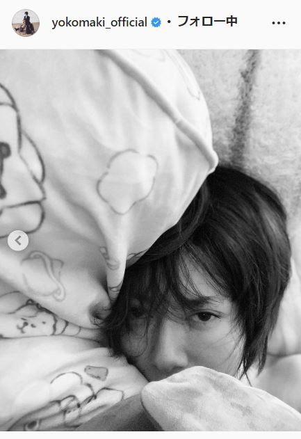 真木よう子のインスタグラムより