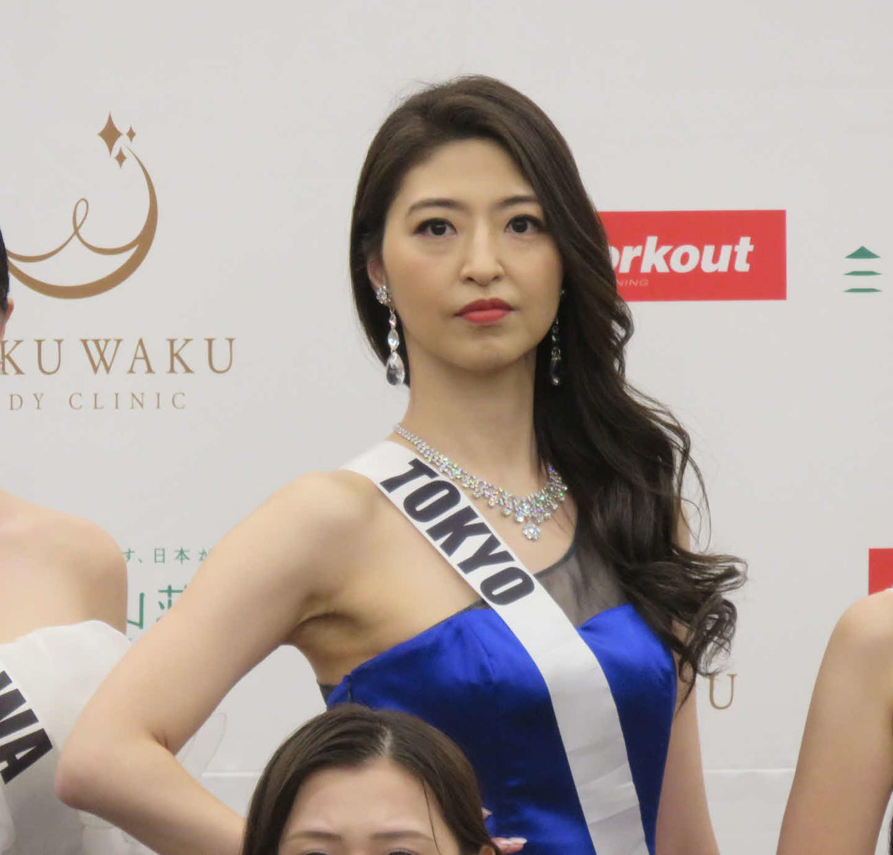 ミス・ジャパンのファイナリストに選ばれた東京都代表の北野里沙