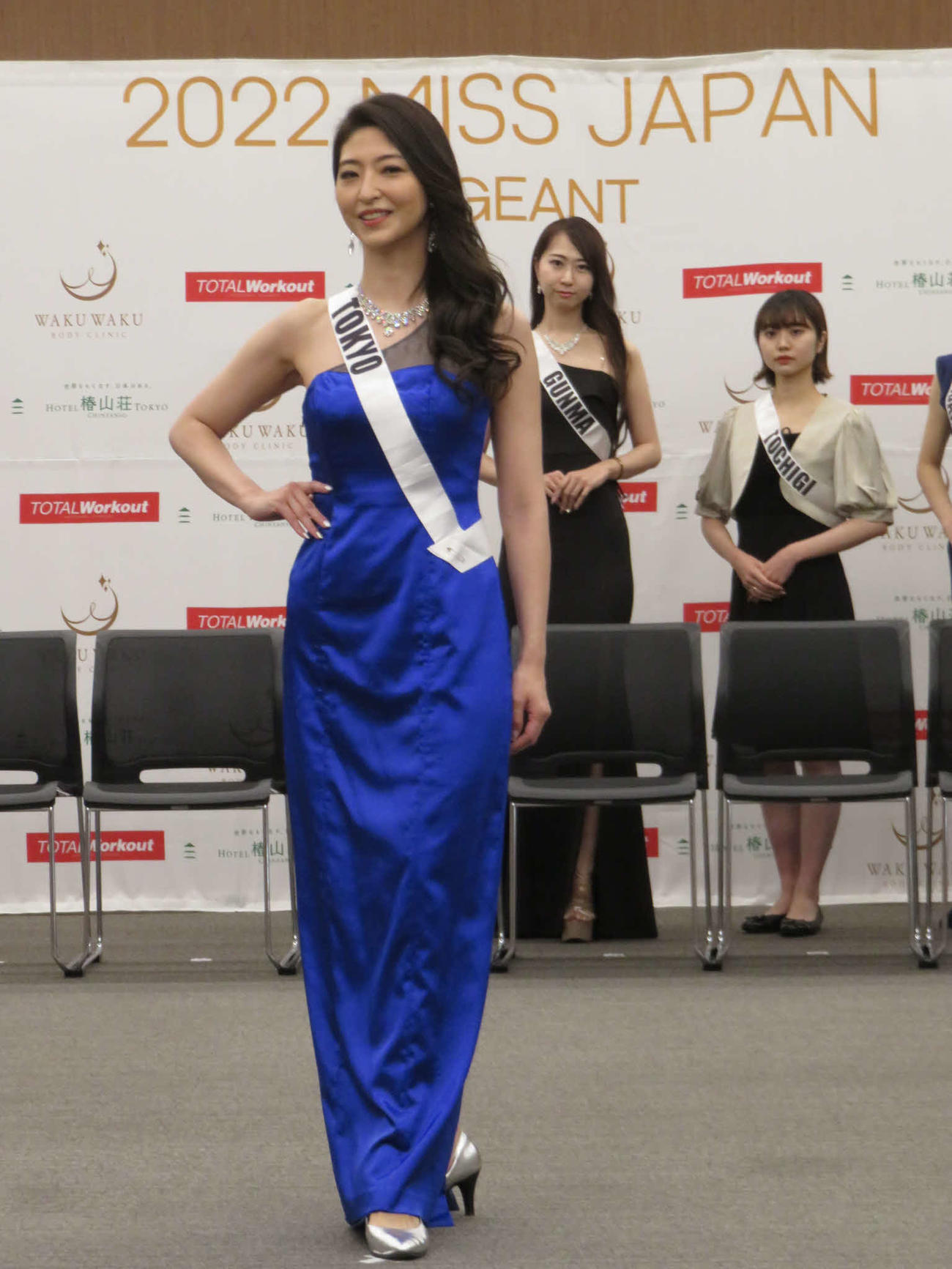 ミス・ジャパンのファイナリストに選ばれた東京都代表の北野里沙