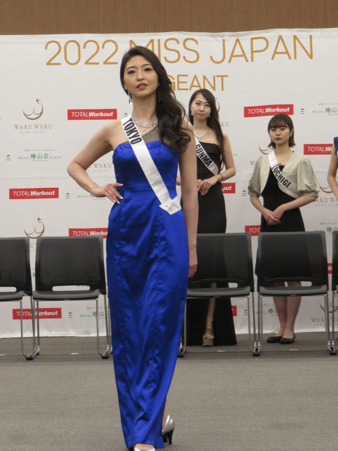 ミス・ジャパンのファイナリストに選ばれた東京都代表の北野里沙