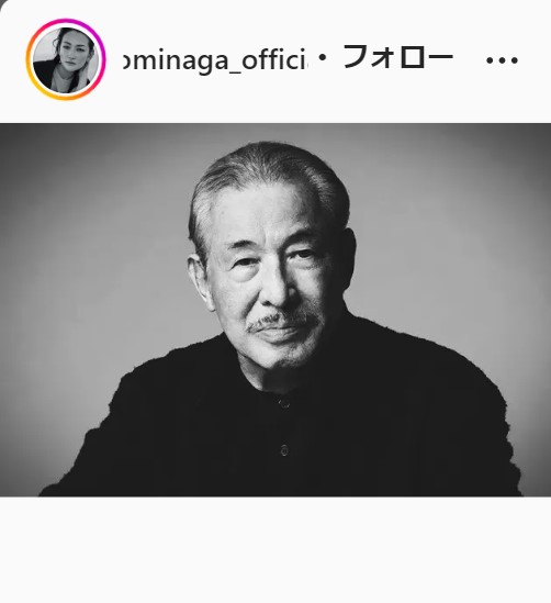 冨永愛のインスタグラムより