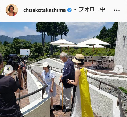 高嶋ちさ子のインスタグラムより