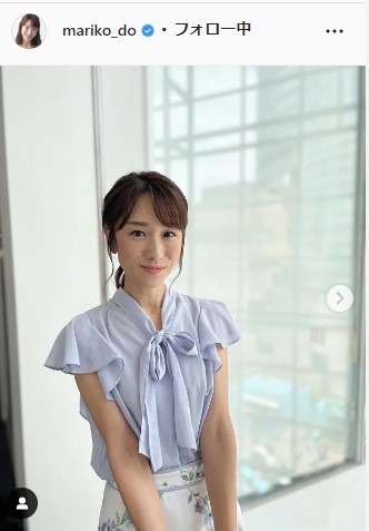 堂真理子インスタグラムより