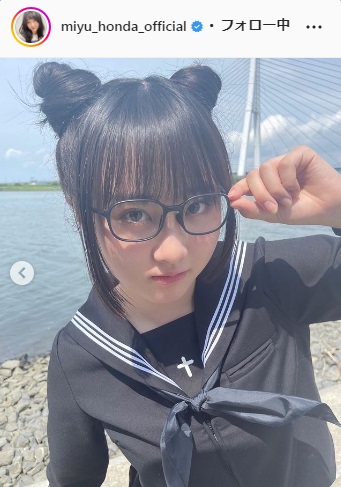 本田望結のインスタグラムより