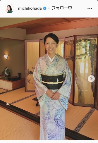 羽田美智子インスタグラムより