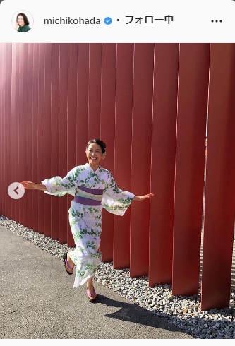 羽田美智子インスタグラムより