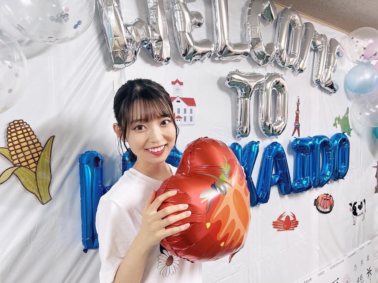 乃木坂46阪口珠美。阪口珠美インスタグラムより