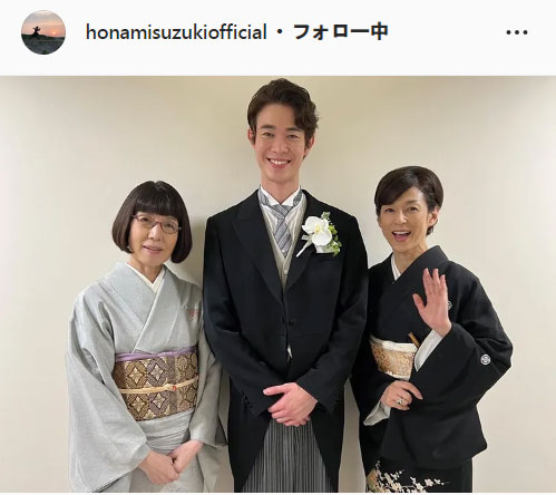 鈴木保奈美のインスタグラムより