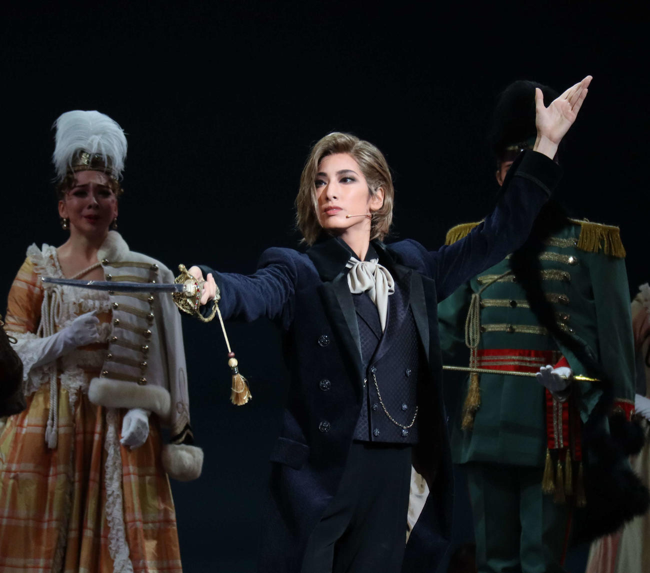 ミュージカル「巡礼の年～リスト・フェレンツ、魂の彷徨～」に主演する柚香光