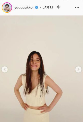 新木優子インスタグラムより