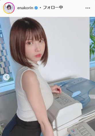 えなこインスタグラムより