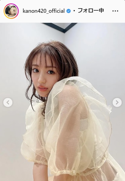 香音のインスタグラムより