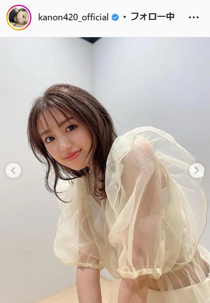 香音のインスタグラムより