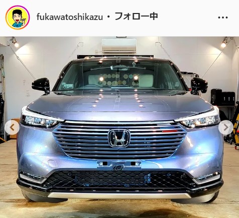 布川敏和のインスタグラムより