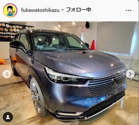 布川敏和 新車以上のツルビカ君に生まれ変わり大感激 ピカピカの愛車ヴェゼルに喜び全開の笑顔 芸能 日刊スポーツ