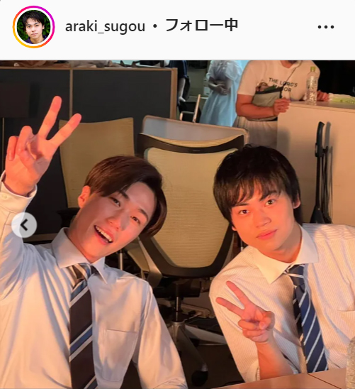 菅生新樹のインスタグラムより