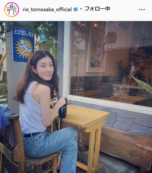 ともさかりえのインスタグラムより
