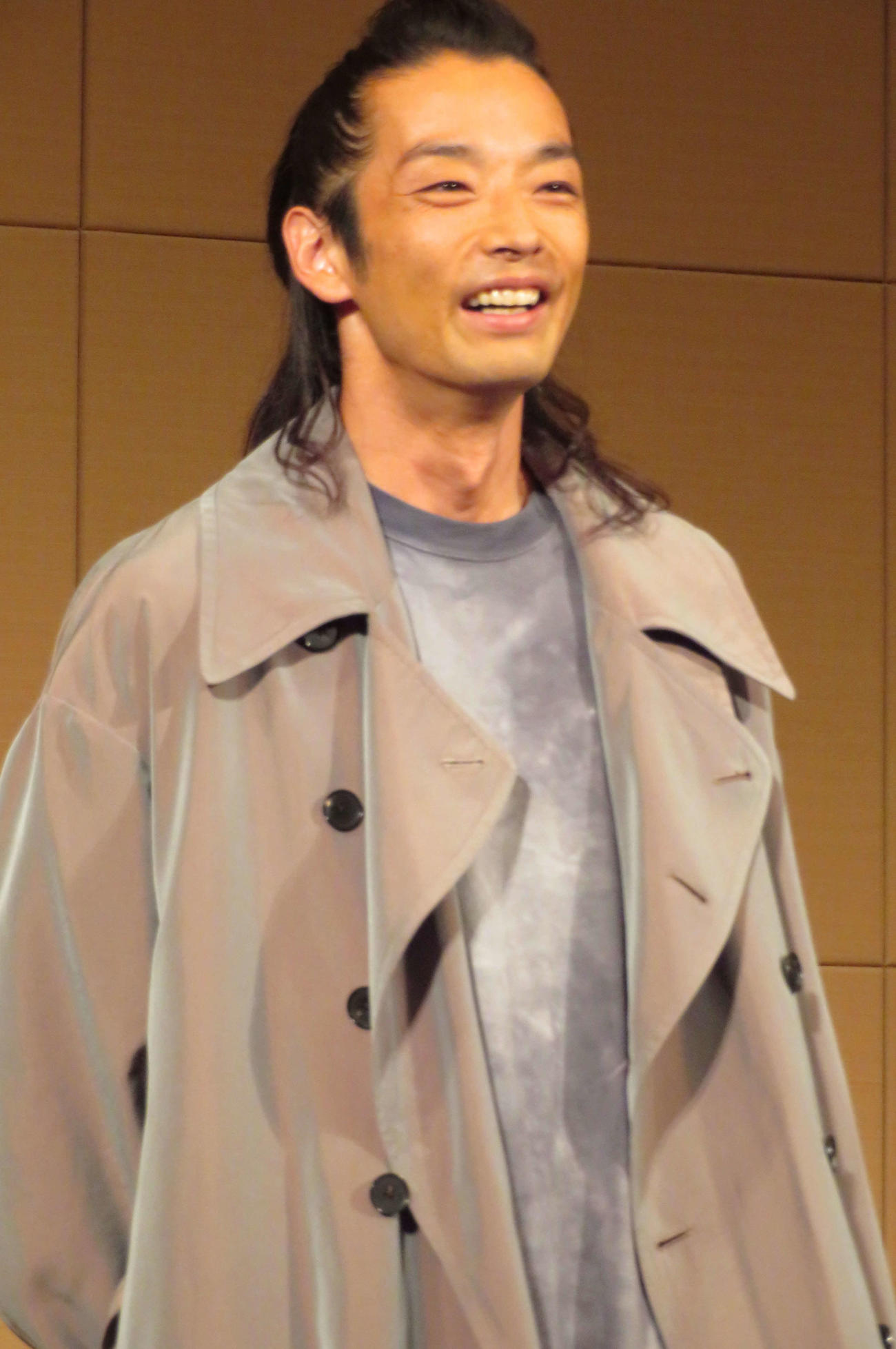 舞台「FORMULA」の取材会を行った森山未來