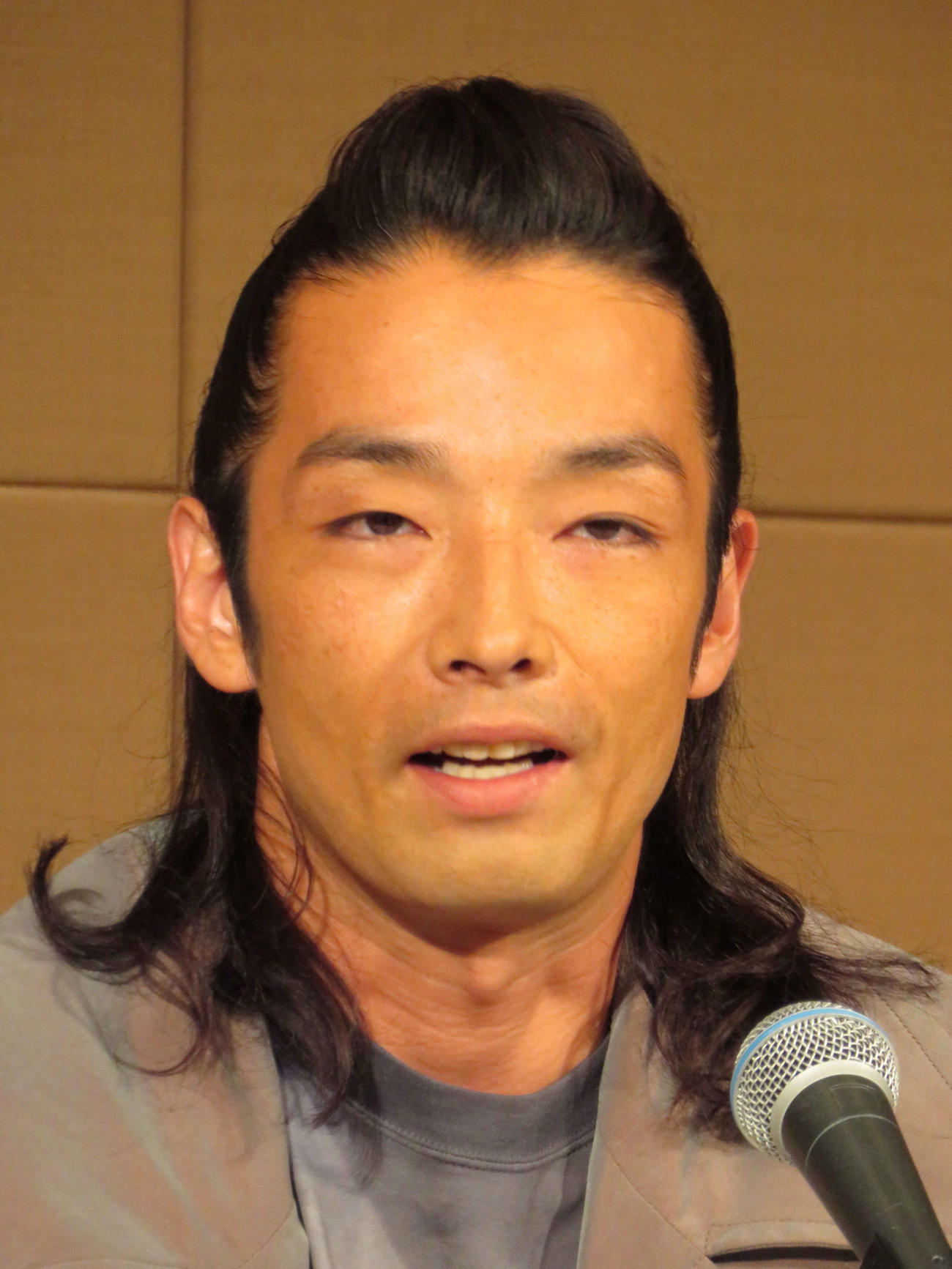 舞台「FORMULA」の取材会を行った森山未來
