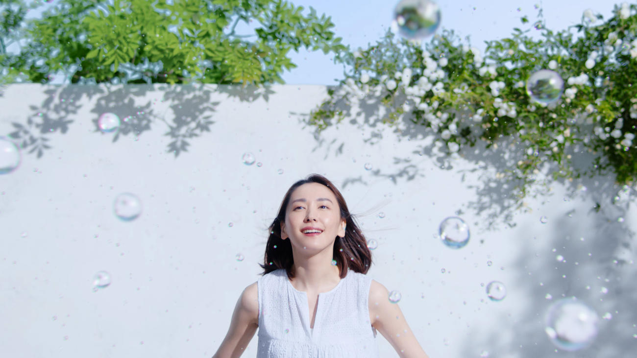 コーセーコスメポート「ビオリス」の新CMに出演する新垣結衣