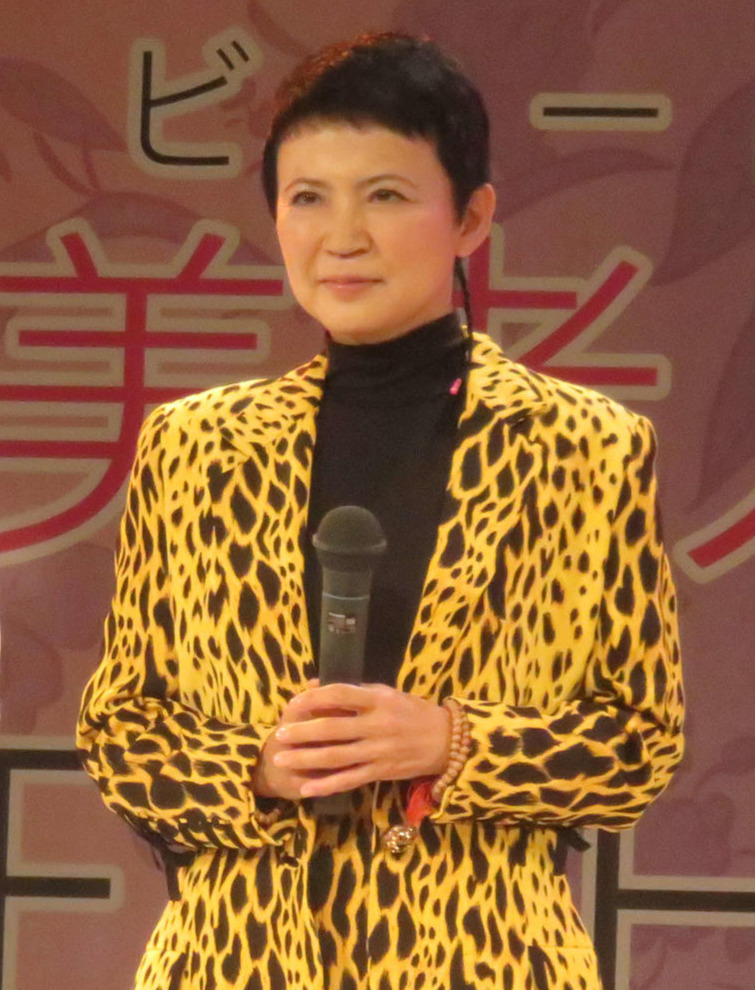 作家の家田荘子氏（2015年9月21日撮影）