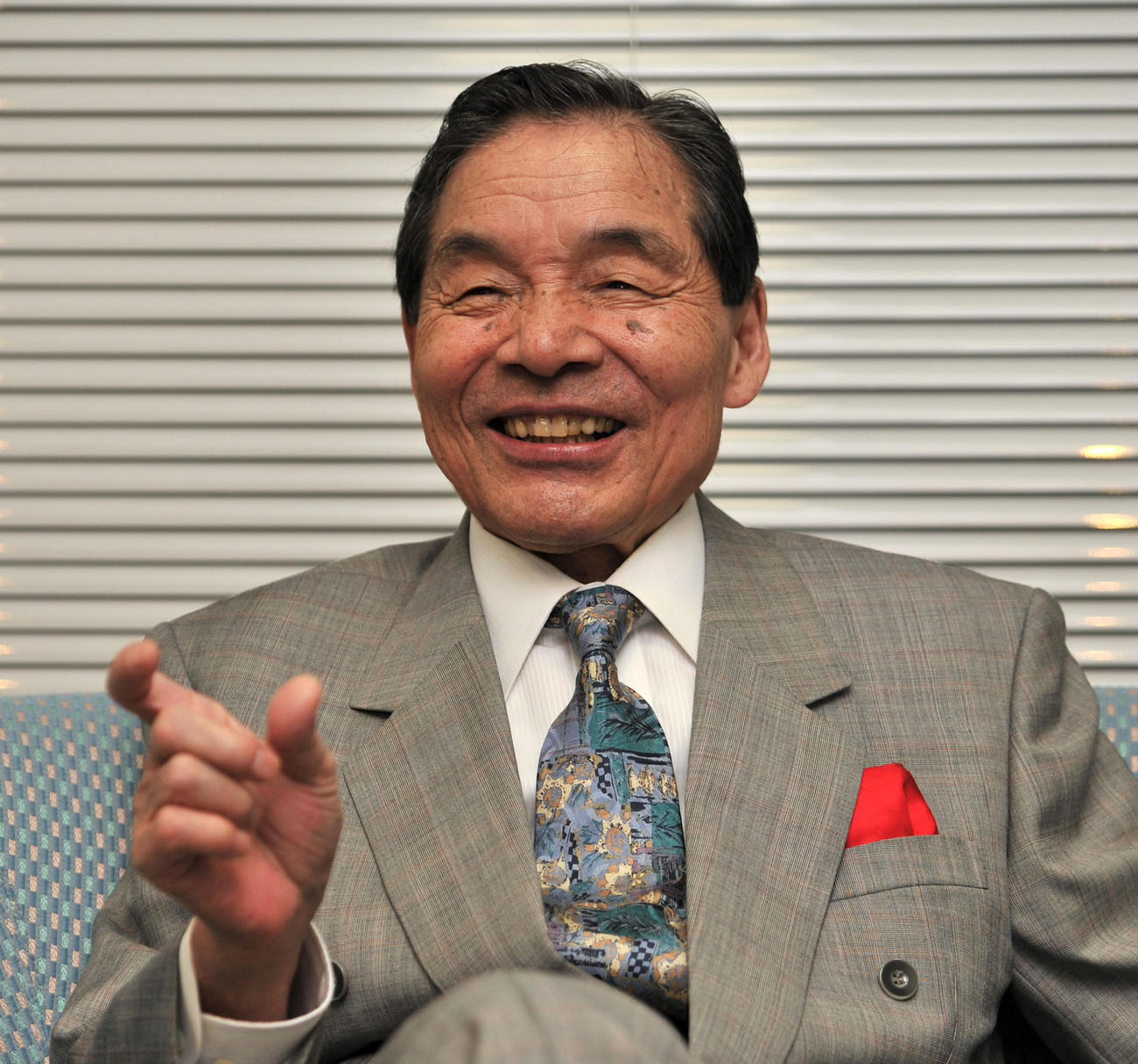 笑福亭仁鶴さん（2012年11月撮影）