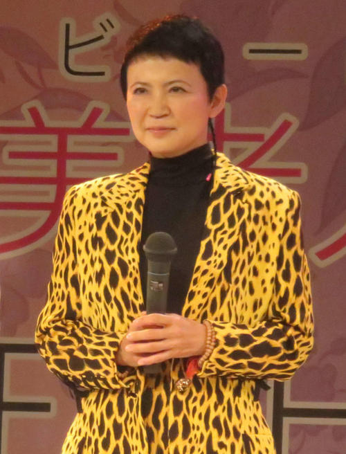 作家の家田荘子氏（2015年9月21日撮影）