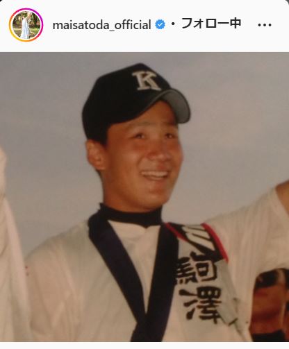 里田まいのインスタグラムより