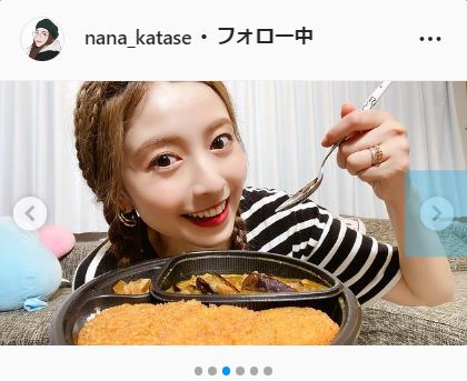 片瀬那奈のインスタグラムより
