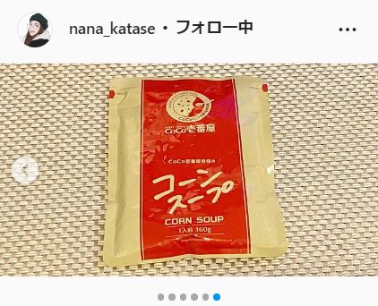 片瀬那奈のインスタグラムより