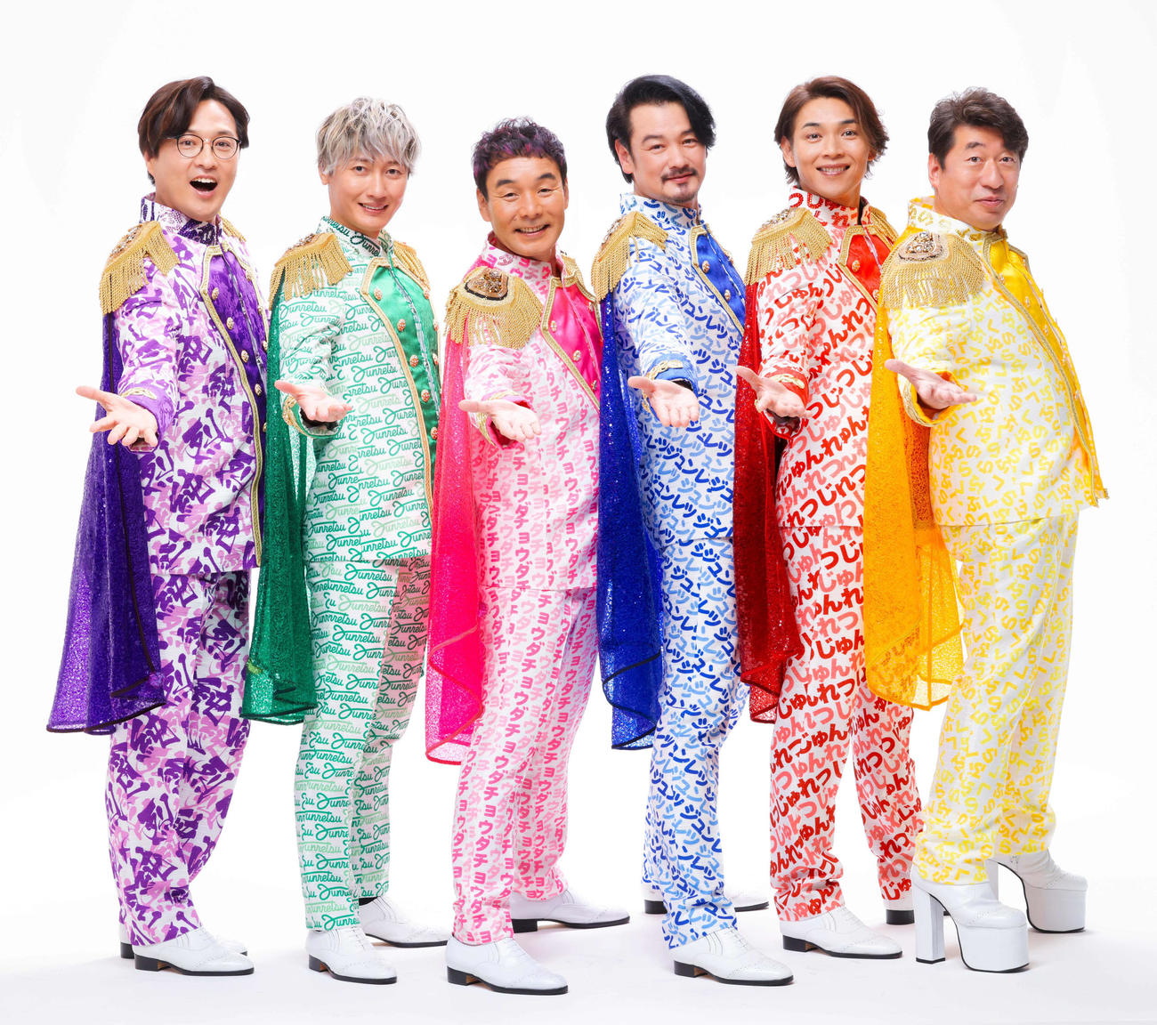 純烈とダチョウ倶楽部のユニットで猿岩石のヒット曲「白い雲のように」をカバー