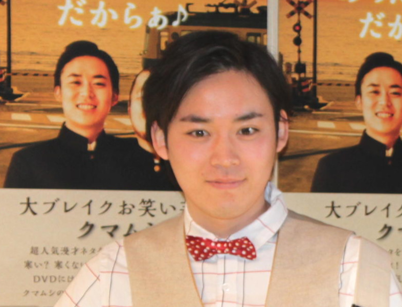 クマムシの佐藤大樹（2015年2月撮影）