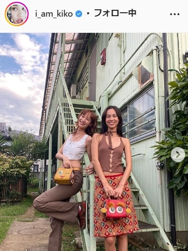 水原希子のインスタグラムより