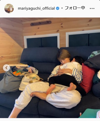 矢口真里インスタグラムより