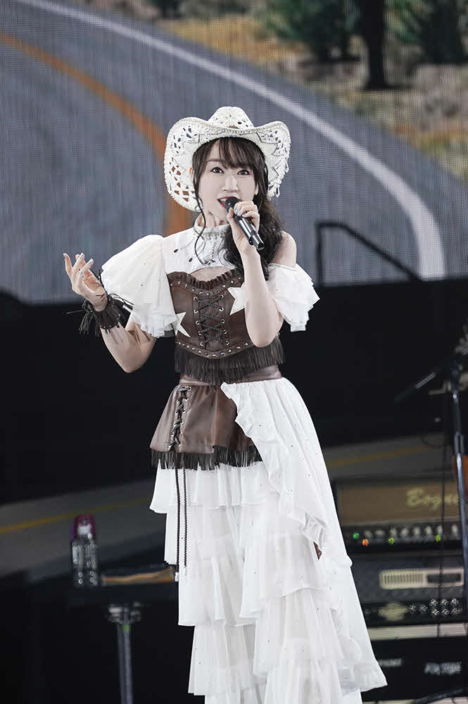 ツアーファイナル公演を行った水樹奈々