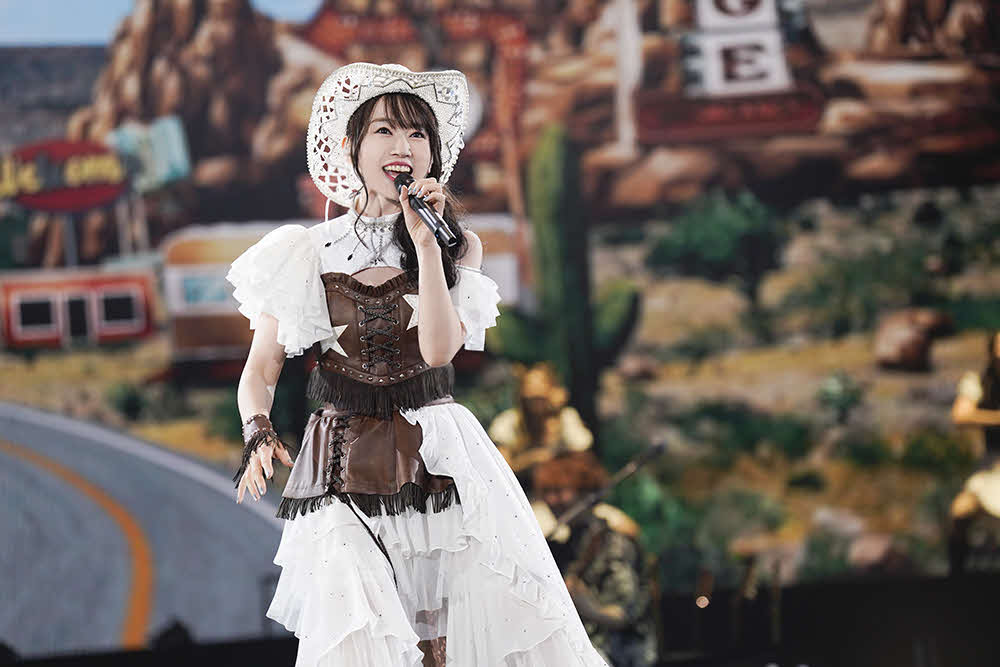 ツアーファイナル公演を行った水樹奈々