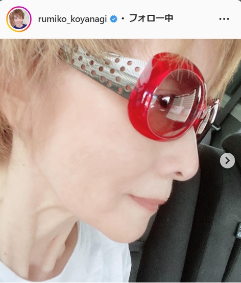 小柳ルミ子のインスタグラムより