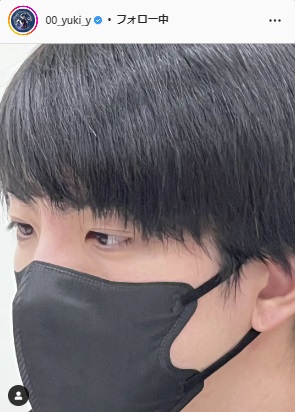 山田が“隠し撮り”した前田の横顔（山田裕貴のインスタグラムより）